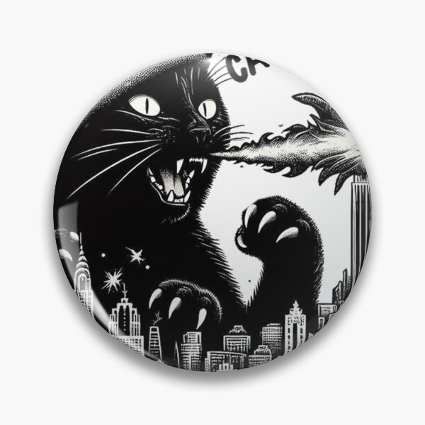 Item preview, Catzilla Christmas Monster designed and sold by devonclemon.