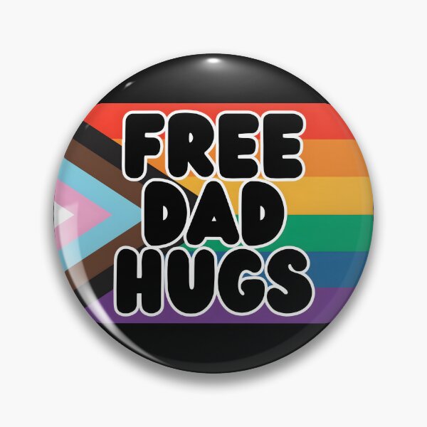Item preview, Free Dad Hugs, LGBTQIA designed and sold by Kary Pearson.