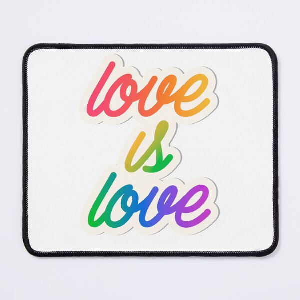 Item preview, Love is love LGBT rainbow designed and sold by elgreko.