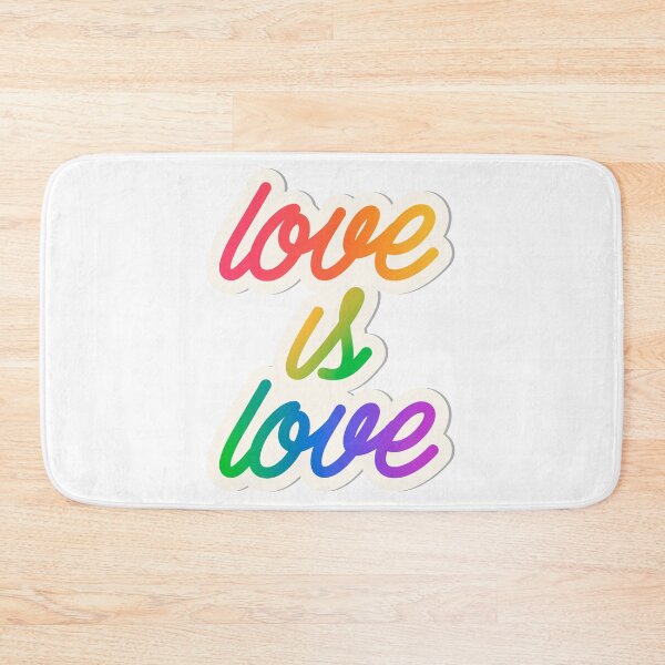Item preview, Love is love LGBT rainbow designed and sold by elgreko.