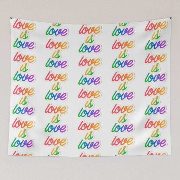 Item preview, Love is love LGBT rainbow designed and sold by elgreko.