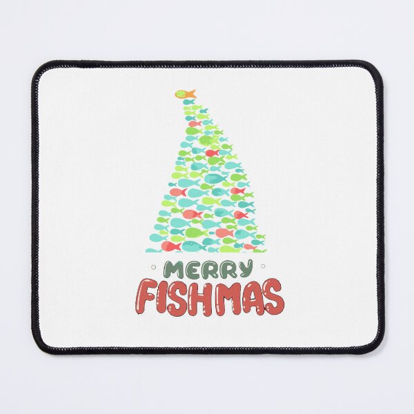 Item preview, Merry Fishmas Funny Christmas designed and sold by DashBliss.