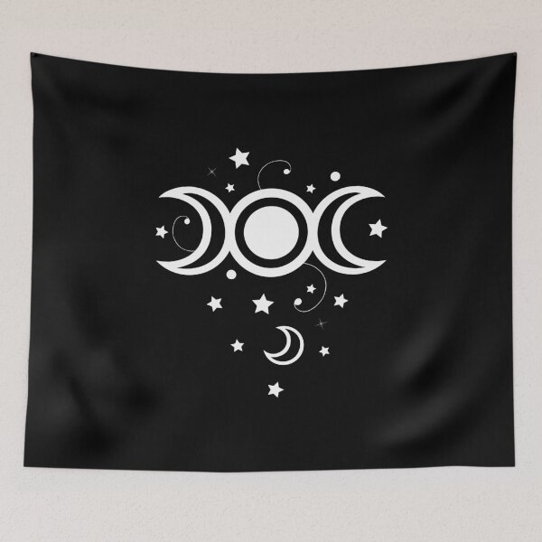 Item preview, Triple moon with stars.  designed and sold by Christine Krahl.