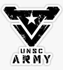 Halo | UNSC Army Large Weathered Logo Sticker