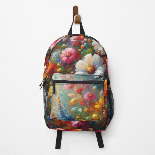 Item preview, An Oil Painting of Beautiful Wild Flowers designed and sold by erkabees.