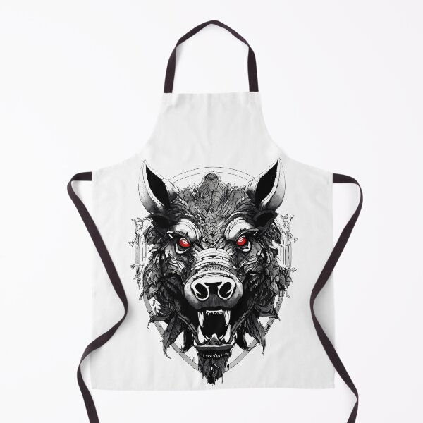 Item preview, Wild Boar designed and sold by Funny Vintage Stickers And T-Shirts.