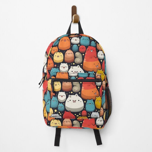 Item preview, Colorful Cat Galaxy - Cute Kitten Patterns designed and sold by inkArtistryfine.