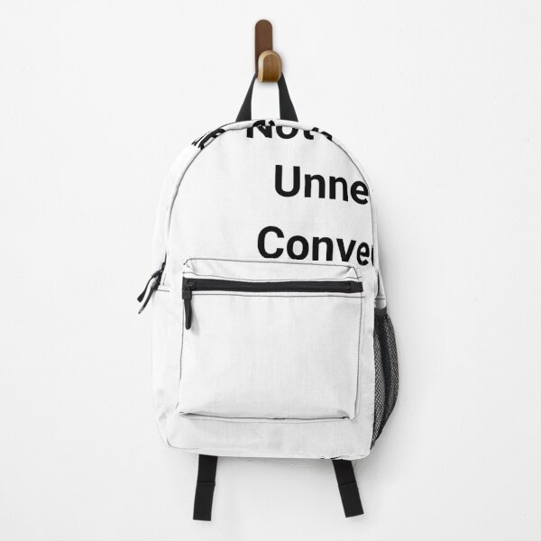 Item preview, Not a Big Fan of Unnecessary Conversations designed and sold by nicheteees.