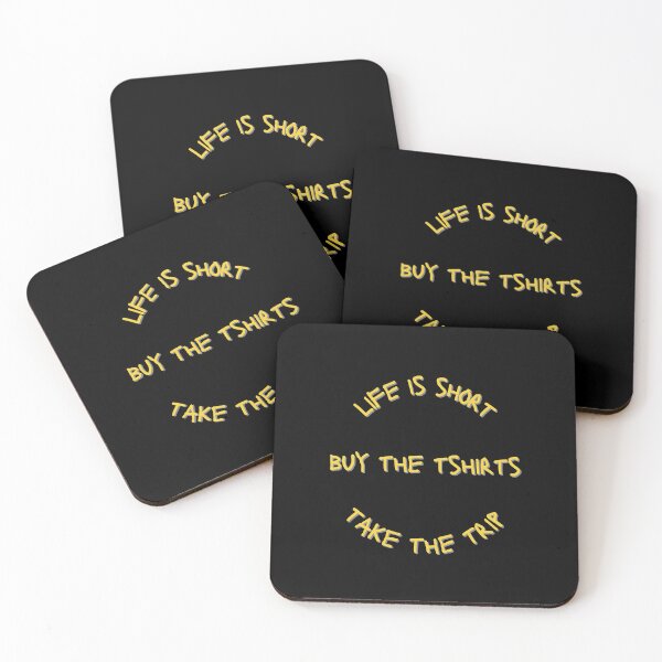 Item preview, Life is Short.Buy the tshirts.Take the Trip designed and sold by Create.Inspire. Repeat.