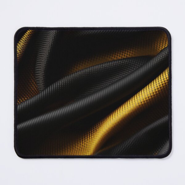 Item preview, Black & Yellow Carbon Drapery designed and sold by Quark-Up-Fiber.