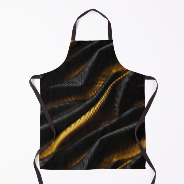 Item preview, Black & Yellow Carbon Drapery designed and sold by Quark-Up-Fiber.