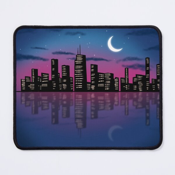 Item preview, Citylight Skyscraper Night designed and sold by ART SIFA.