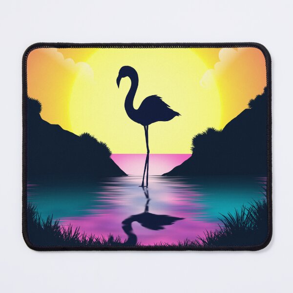 Item preview, Flamingo Silhouette Lake designed and sold by ART SIFA.