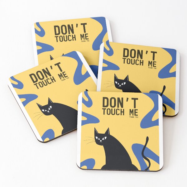 Item preview, Don't touch me, thank you  designed and sold by Posters-Factory.
