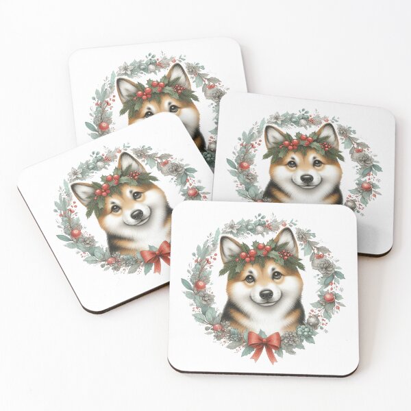 Item preview, Sweet Corgi with Seasons Greetings designed and sold by ODINDISA.