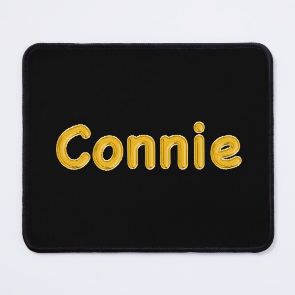 Item preview, Golden Balloon Connie Name Label - (Black) designed and sold by NormadWorld.