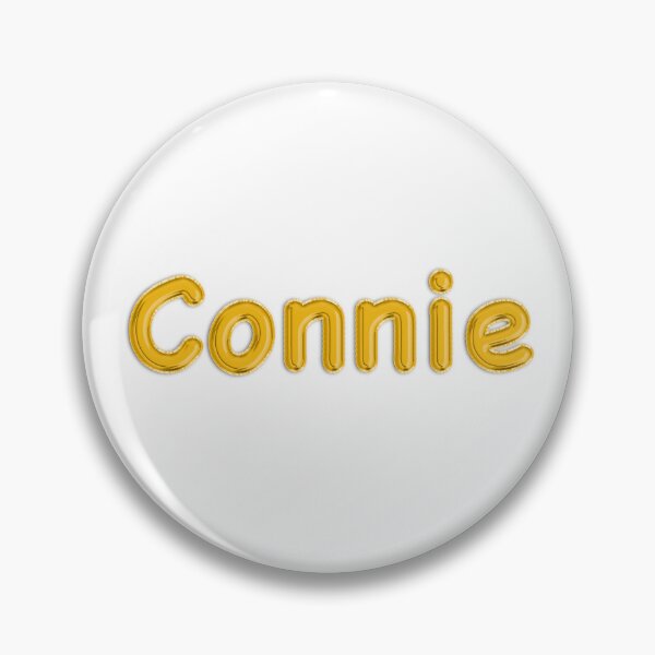 Item preview, Golden Balloon Connie Name Label designed and sold by NormadWorld.