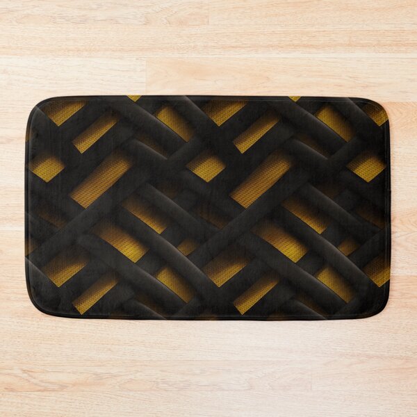 Item preview, Black & Yellow Interlacing Matrix designed and sold by Quark-Up-Fiber.