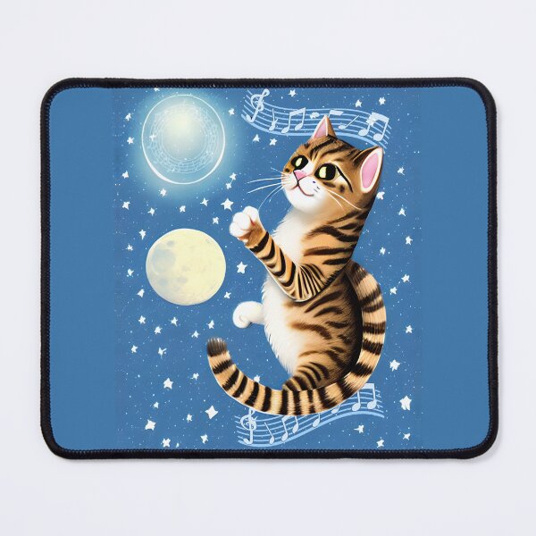Item preview, cat in space designed and sold by Artbellachi.