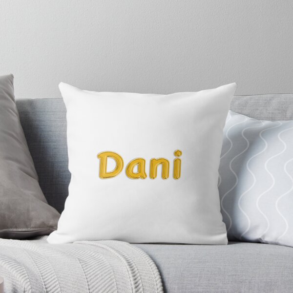 Item preview, Golden Balloon Dani Name Label designed and sold by NormadWorld.