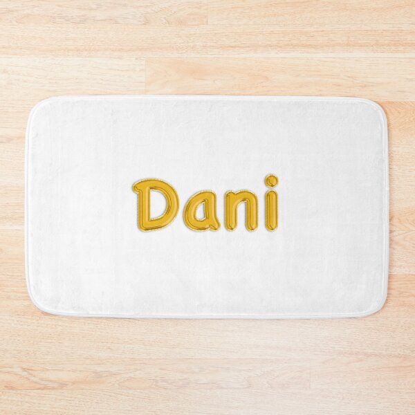 Item preview, Golden Balloon Dani Name Label designed and sold by NormadWorld.
