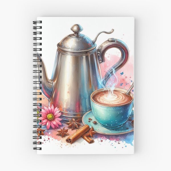 Item preview, Cocoa and kettle. designed and sold by growing-mom.