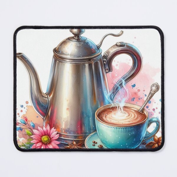 Item preview, Cocoa and kettle. designed and sold by growing-mom.