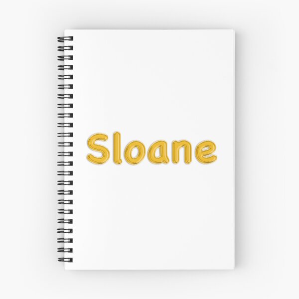 Item preview, Golden Balloon Sloane Name Label  designed and sold by NormadWorld.