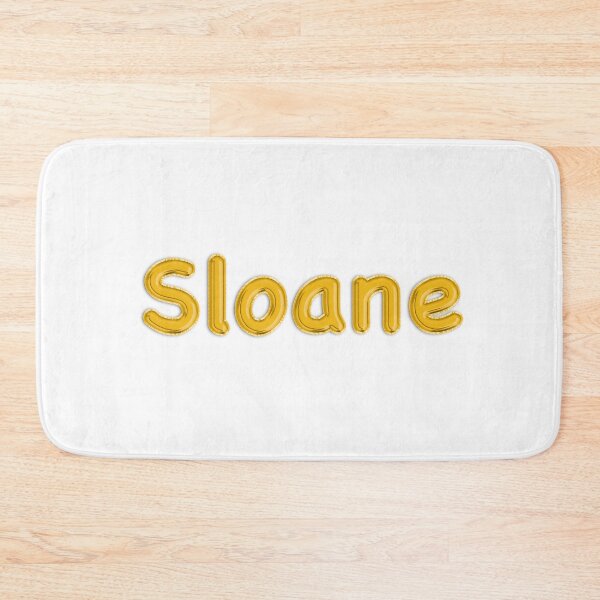 Item preview, Golden Balloon Sloane Name Label  designed and sold by NormadWorld.