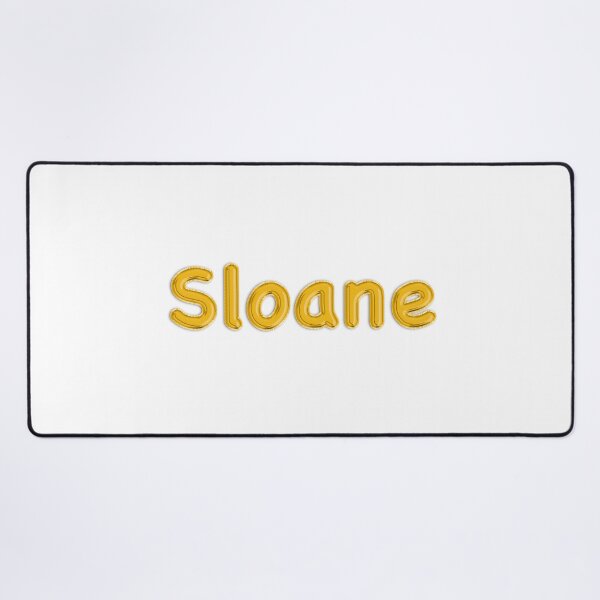 Item preview, Golden Balloon Sloane Name Label designed and sold by NormadWorld.