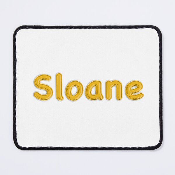 Item preview, Golden Balloon Sloane Name Label  designed and sold by NormadWorld.