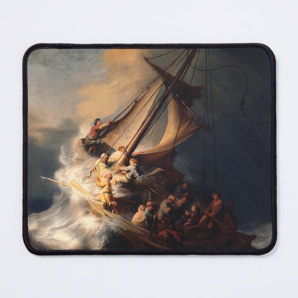 Item preview, Rembrandt's The Storm on the Sea of Galilee - Authentic Masterpiece Art designed and sold by Under-TheTable.