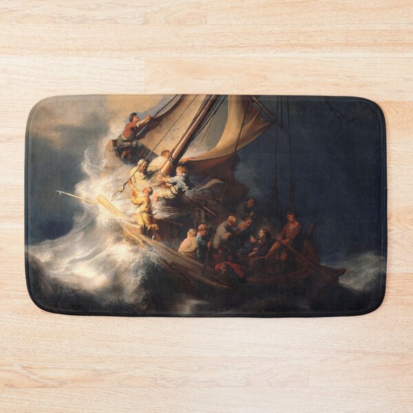 Item preview, Rembrandt's The Storm on the Sea of Galilee - Authentic Masterpiece Art designed and sold by Under-TheTable.