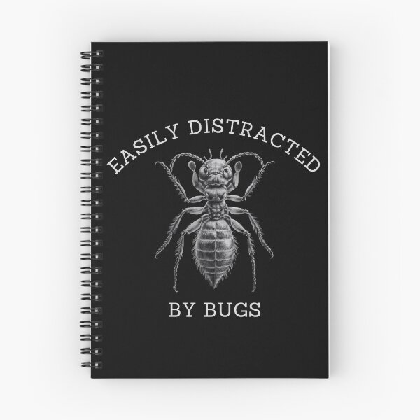 Item preview, Easily Distracted By Bugs designed and sold by FreshArtFusion.
