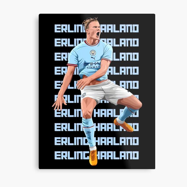Erling Haaland Wpap Pop Ar Metal Sign Designs Wall Cave Cave Designing  Printing Tin Sign Poster - AliExpress