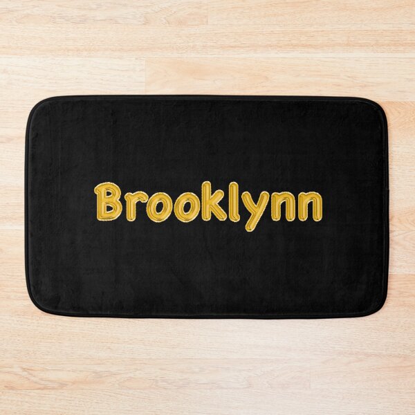 Item preview, Golden Balloon Brooklynn Name Label - (Black) designed and sold by NormadWorld.