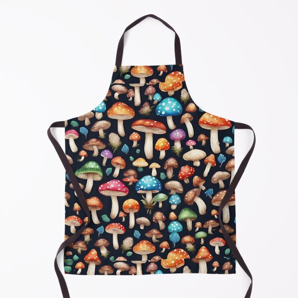Item preview, Marvelous Christmas Mushroom Pattern designed and sold by DigiDreamyArt.