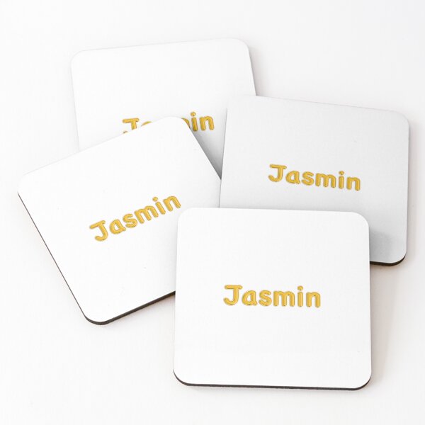 Item preview, Golden Balloon Jasmin Name Label designed and sold by NormadWorld.