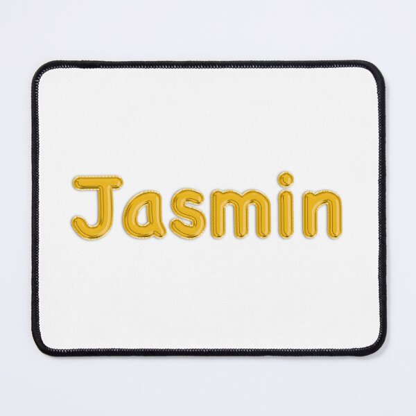 Item preview, Golden Balloon Jasmin Name Label designed and sold by NormadWorld.