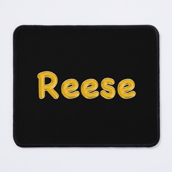 Item preview, Golden Balloon Reese Name Label - (Black) designed and sold by NormadWorld.