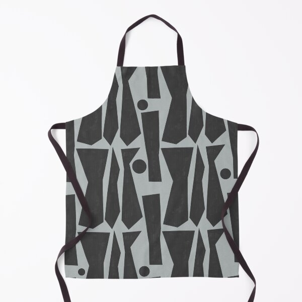 Item preview, Geometric black grey pattern designed and sold by janedrawsthings.