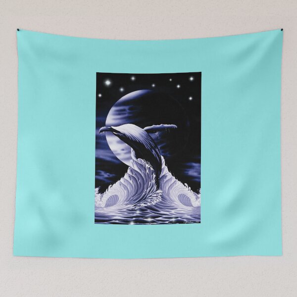 Item preview, speedlineart, whale moon designed and sold by speedlineart.