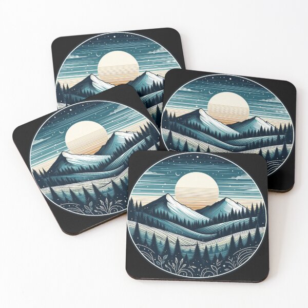 Item preview, Forest Mountain Horizon designed and sold by Azrora.