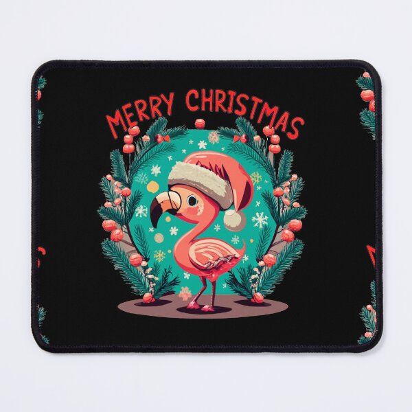 Item preview, flamingo christmas enthusiasts designed and sold by The Knick Knack Nook.