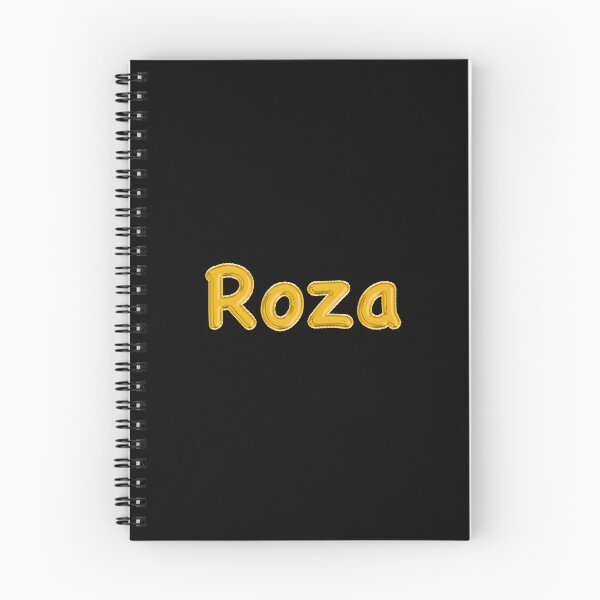 Item preview, Golden Balloon Roza Name Label - (Black) designed and sold by NormadWorld.