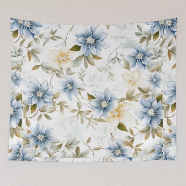 Item preview, Dreaming flowers seamless designed and sold by Susu789.