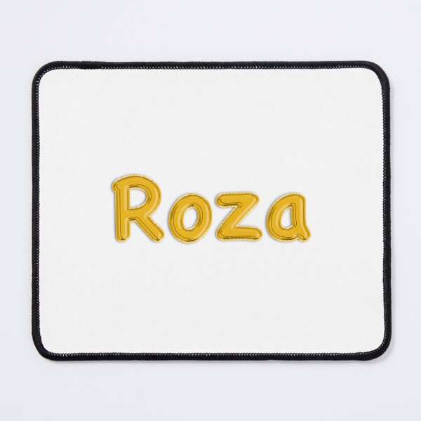 Item preview, Golden Balloon Roza Name Label designed and sold by NormadWorld.