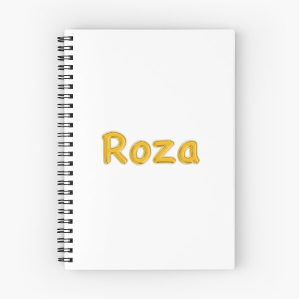 Item preview, Golden Balloon Roza Name Label designed and sold by NormadWorld.