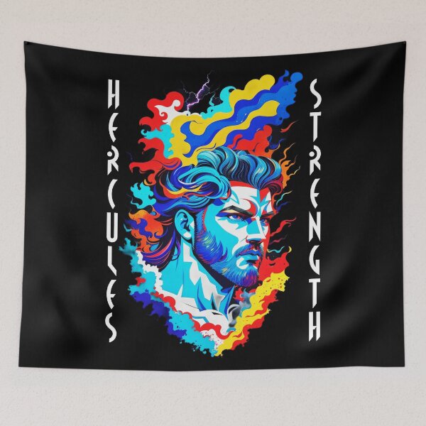Item preview, Heracles Fierce God of Strength from Olympus designed and sold by Ridiculam Toga.