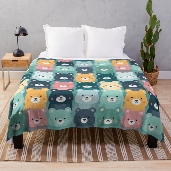 Item preview, Cute Bear Patturn designed and sold by PigmeArt.